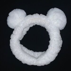 Bear ears makeup spa headband